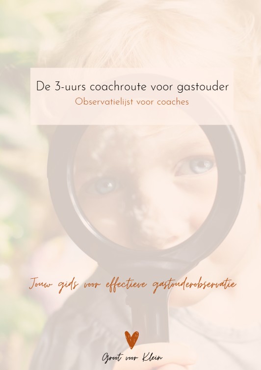 De 3-uurs coachroute voor gastouders