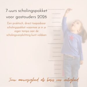 7-uurs scholingspakket voor gastouders